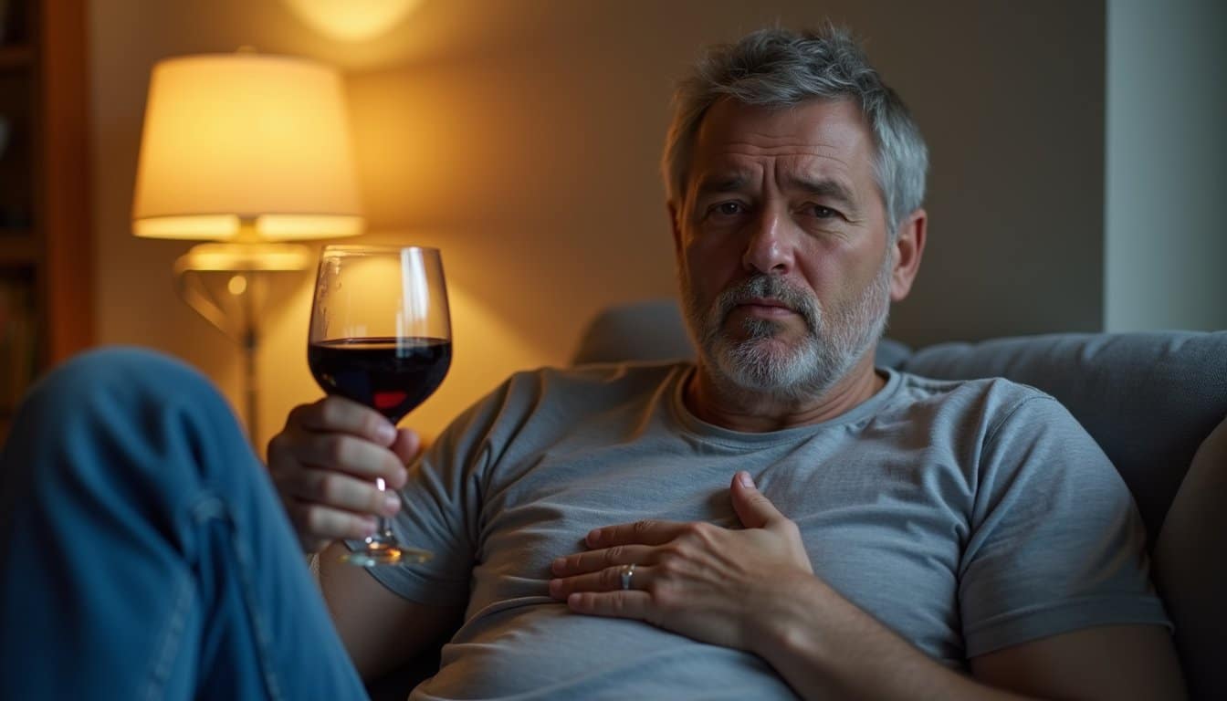 alcohol induced heart palpitations