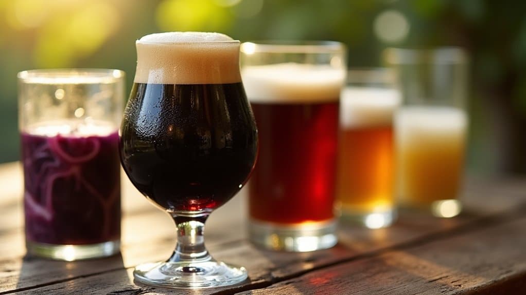 gut friendly fermented dark beer