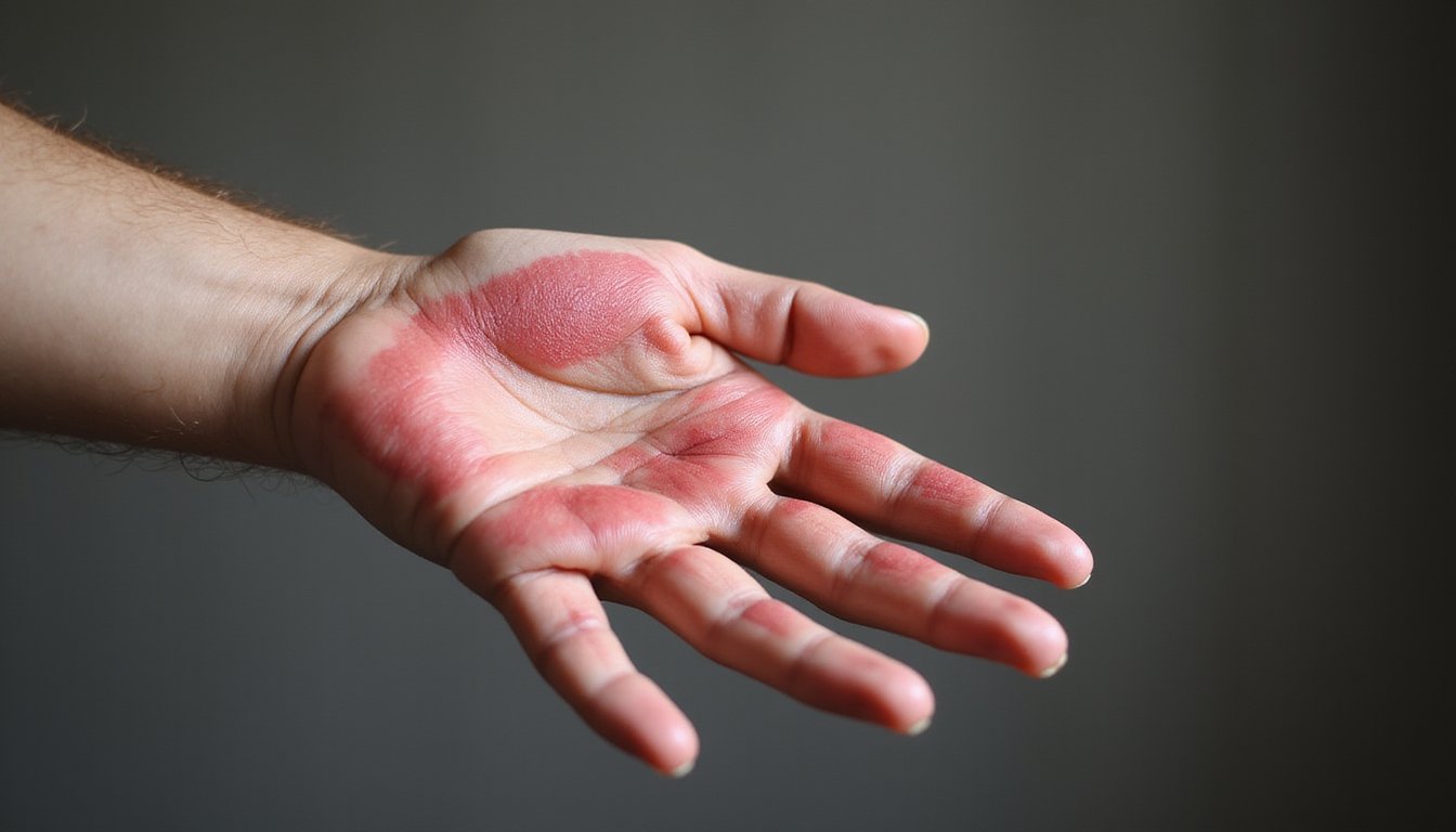 alcohol detox causes skin irritation