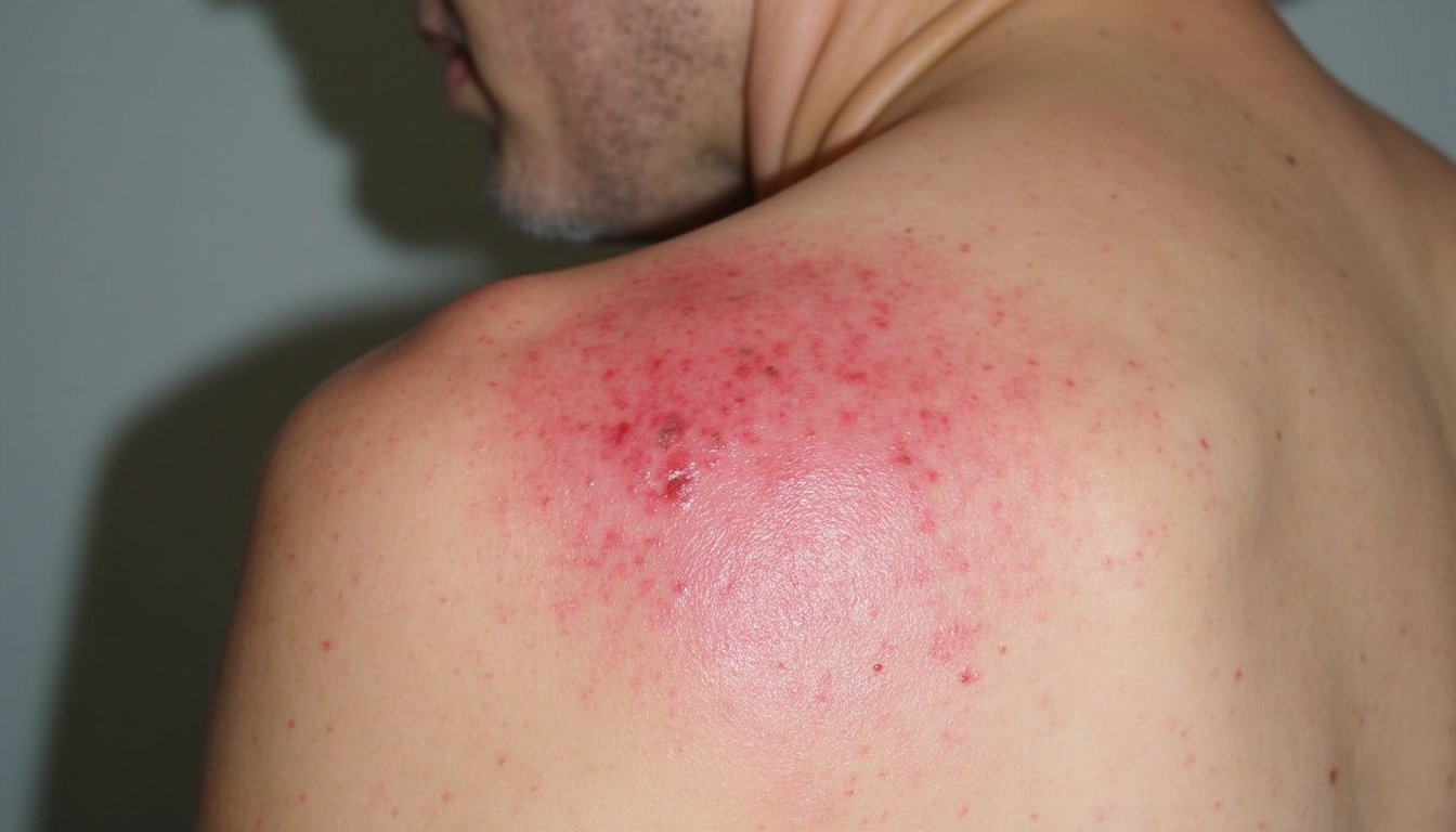 alcohol triggered histamine reaction and skin symptoms