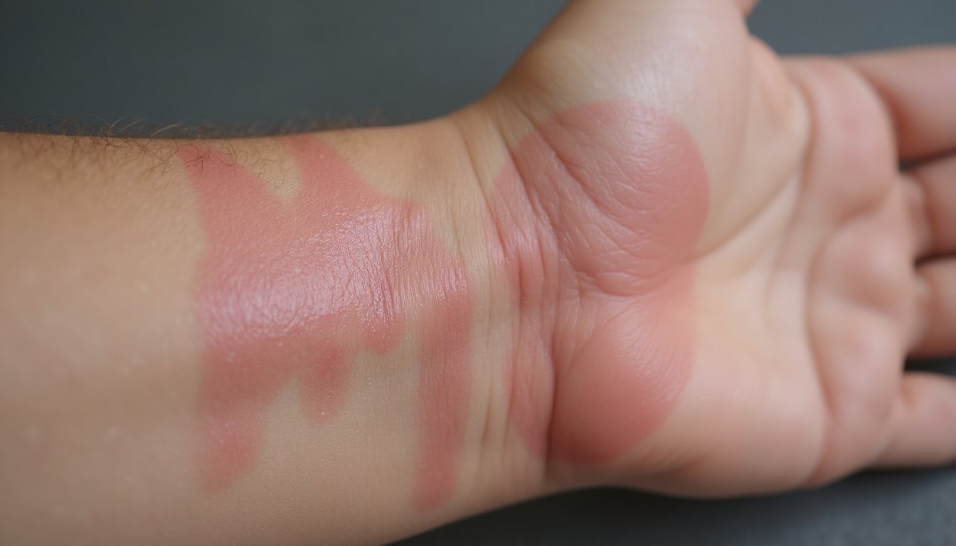 alcohol detox skin rash duration