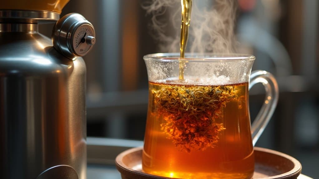 malted barley black tea flavored malt