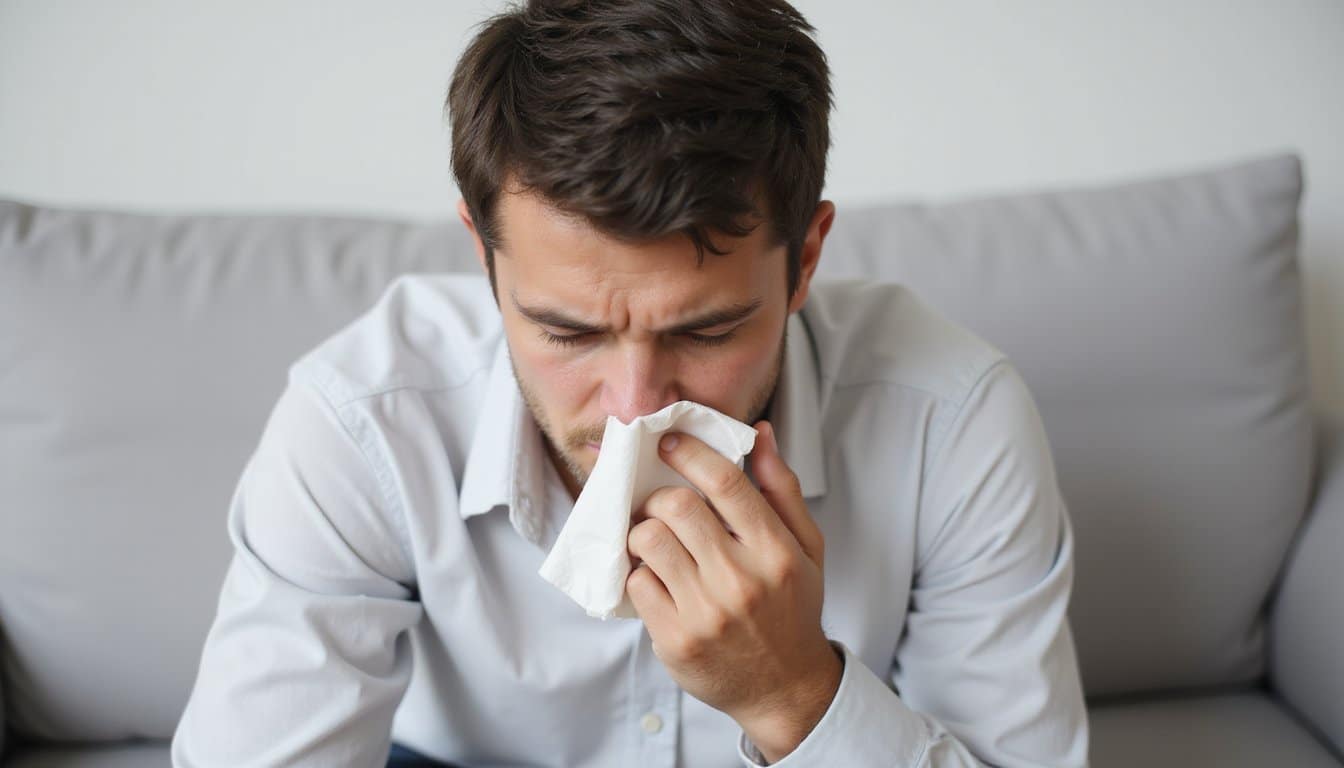 alcohol triggers nasal membrane swelling