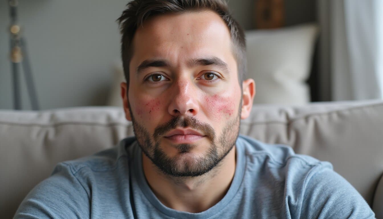 chemical composition triggers redness