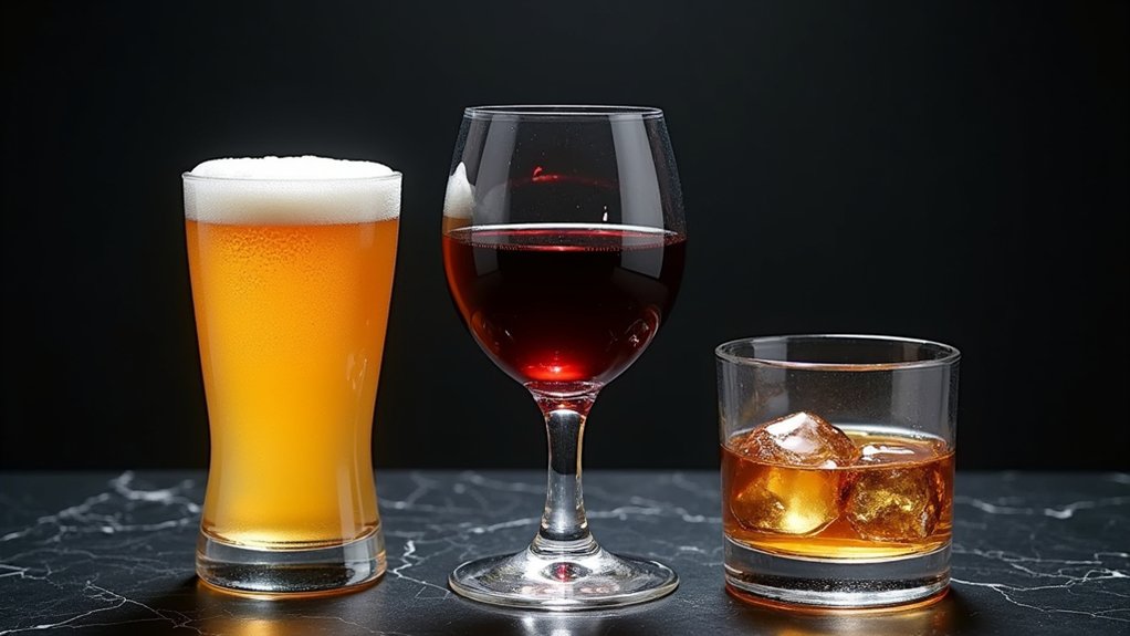 ethanol in alcoholic beverages