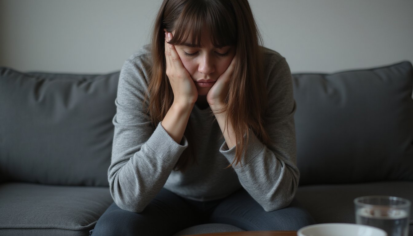 neurochemical shift causes anxious rumination