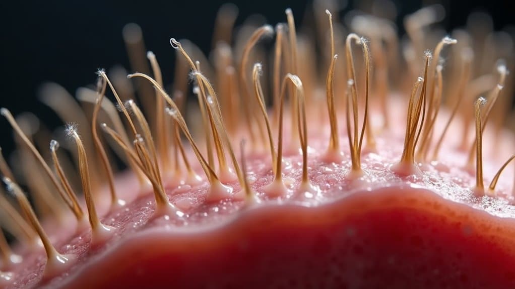 alcohol disrupts hair growth mechanisms