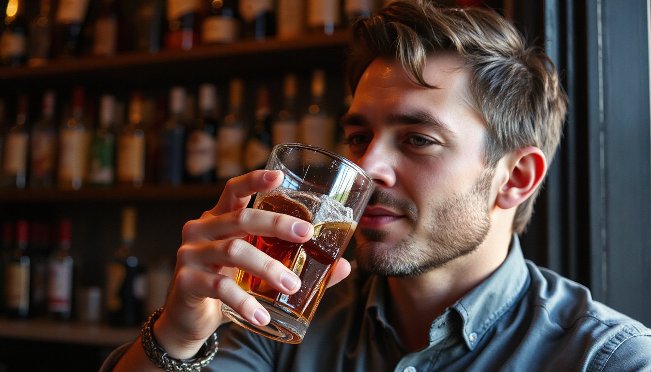 alcohol impacts male hormone homeostasis
