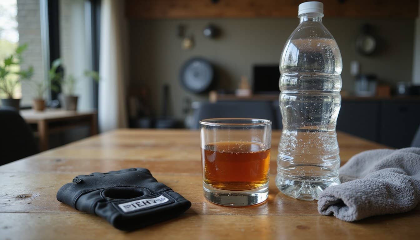 dehydrated state protects post workout diuresis